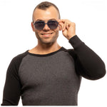 Police Blue Men Sunglass
