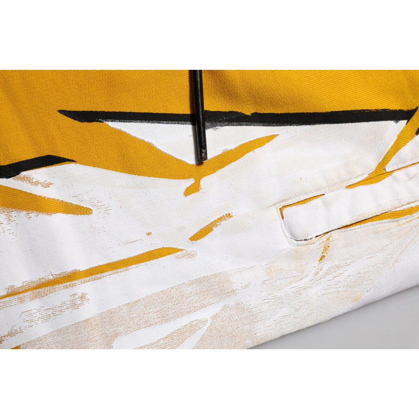 Dolce & Gabbana Yellow Cotton Printed Sweatpants Jogger Pants PAN76382-48