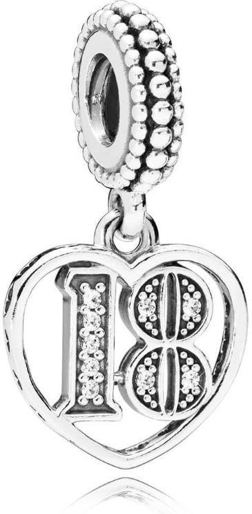 PANDORA JEWELRY Mod. 18TH CELEBRATION DANGLE CHARM-0