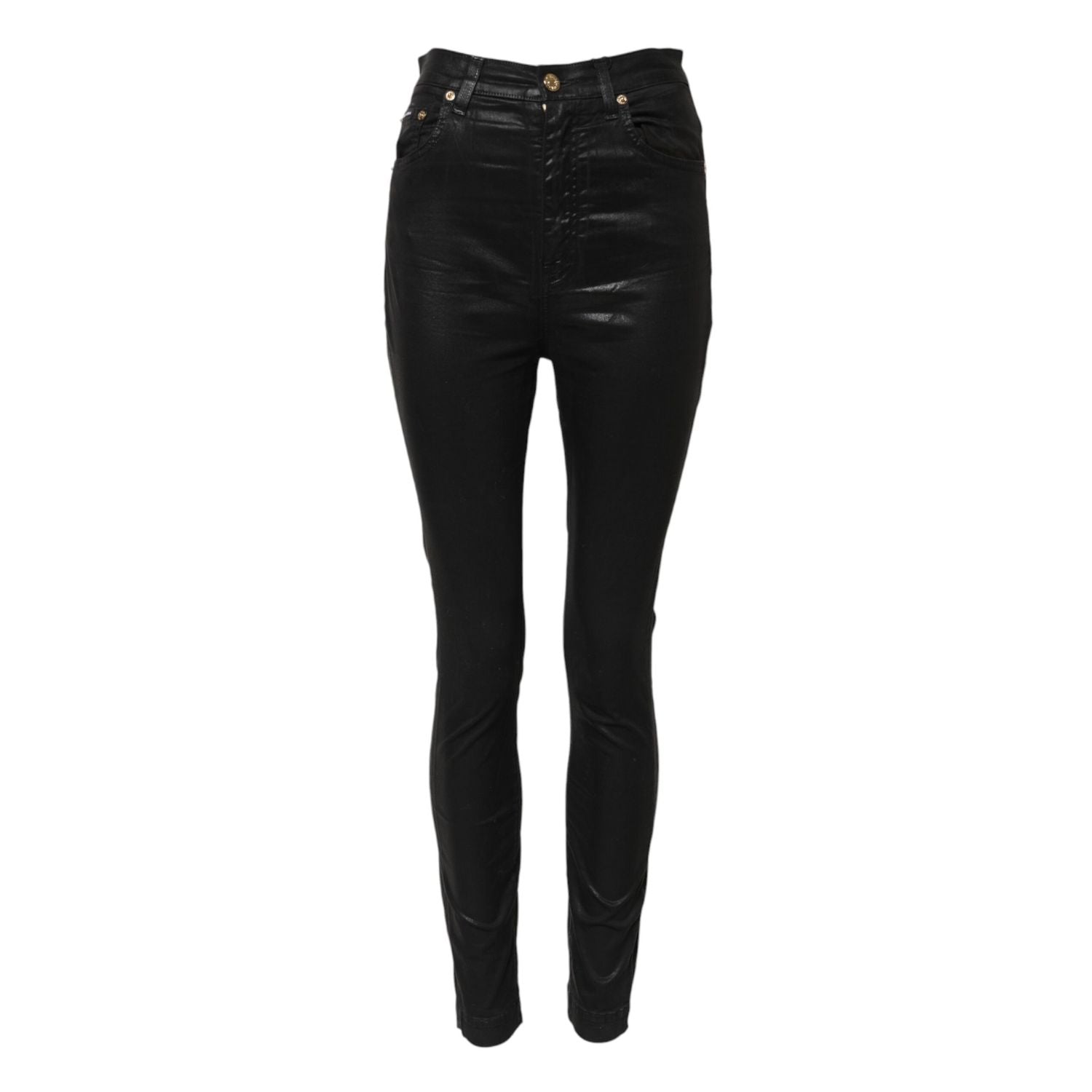 Dolce & Gabbana Black GRACE High Waist Skinny Denim Jeans