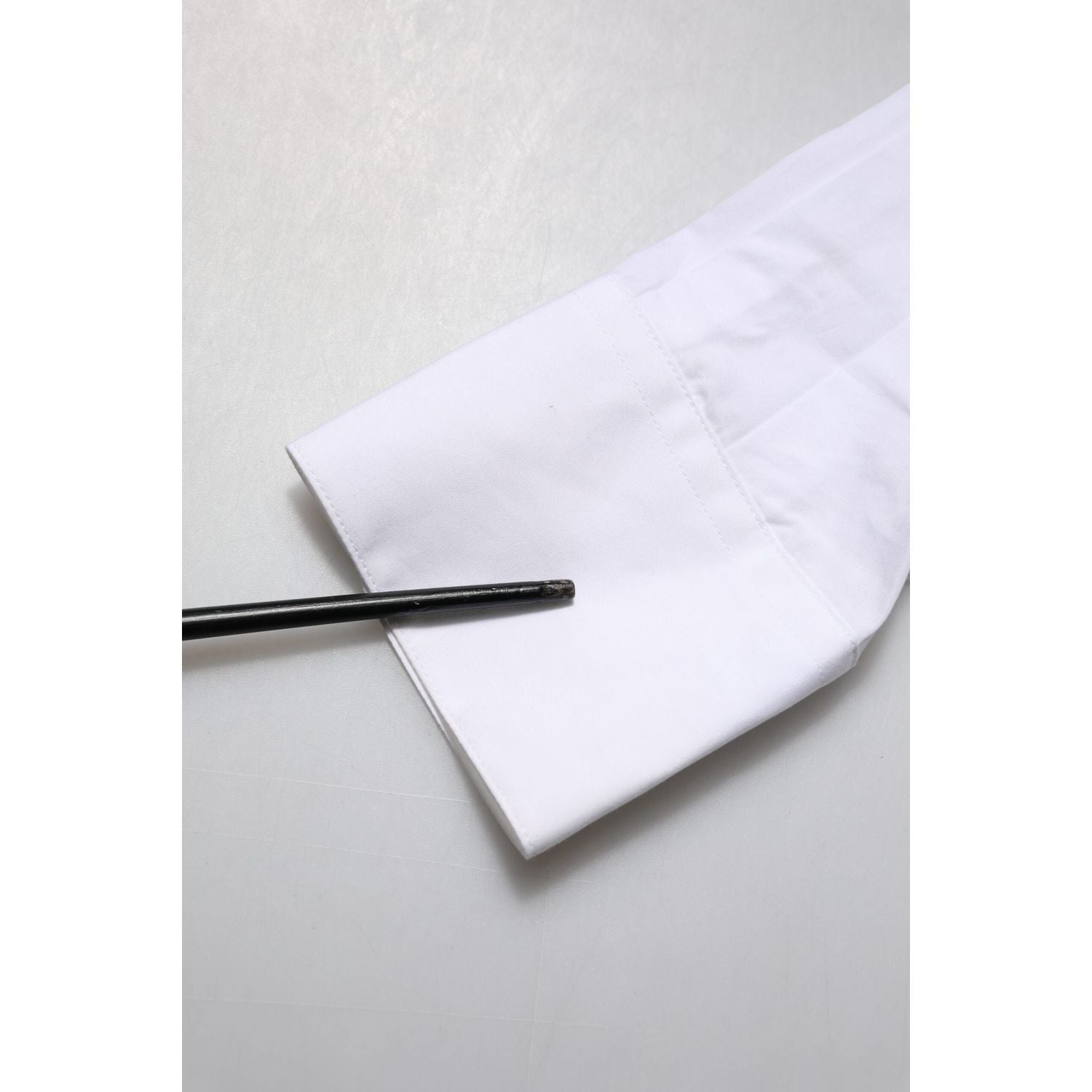 Dolce & Gabbana White Crystal Embellished Collared Shirt Top