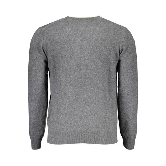 Harmont & Blaine Gray Wool Sweater HA-4957-XL