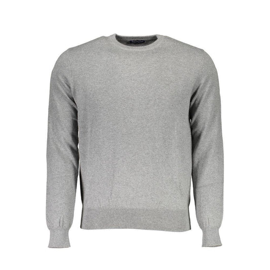 North Sails Gray Cotton Sweater