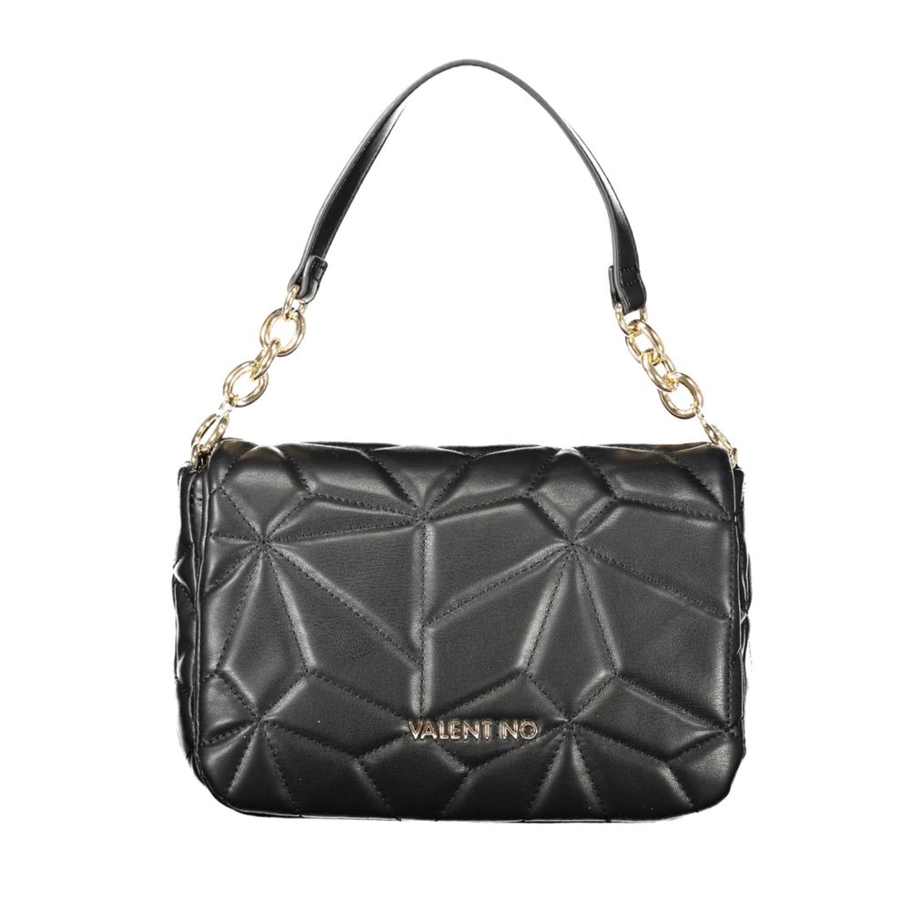 Front view with bag zipped and handles upright.