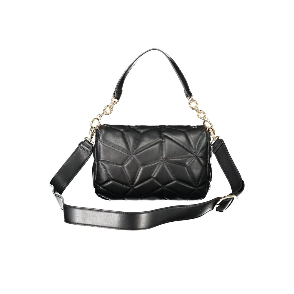 Front view with bag zipped and handles upright.