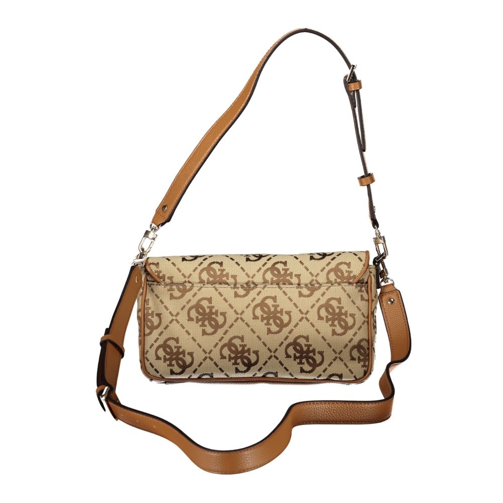 Front view with bag zipped and handles upright.
