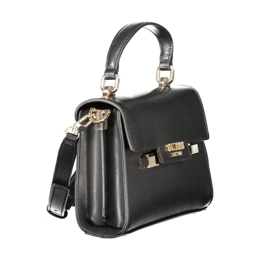 Guess Jeans Black Polyethylene Women Handbag GU-39123