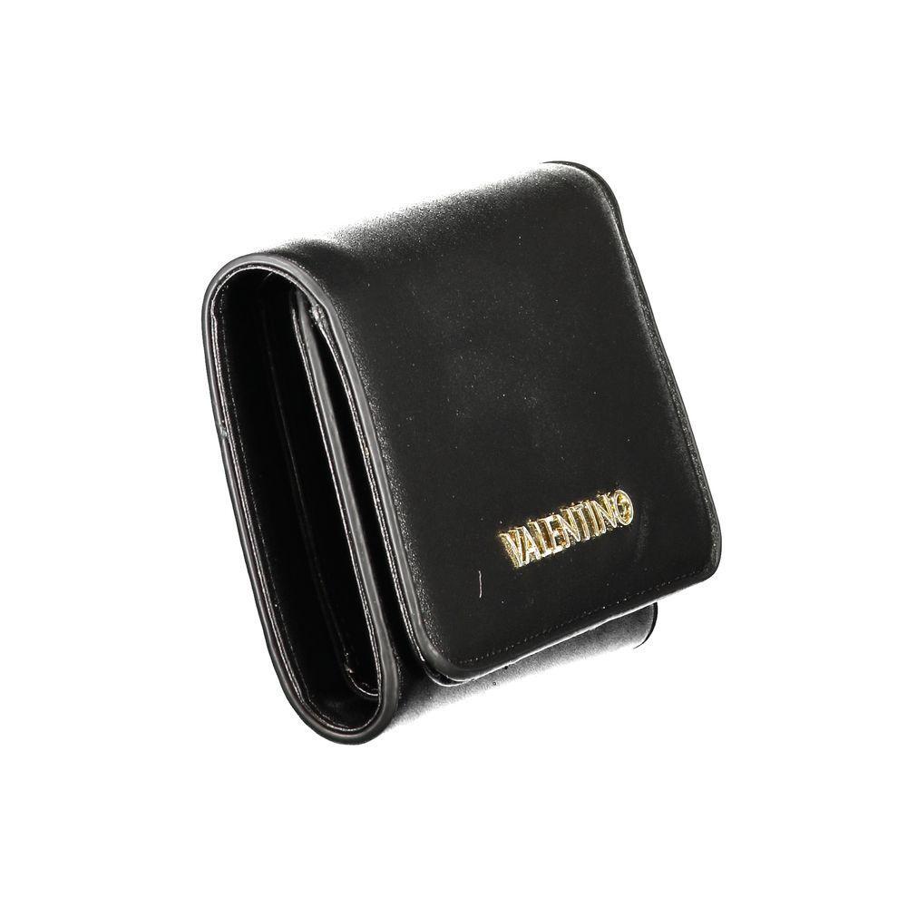Mario Valentino Black Polyethylene Women Wallet VA-39149