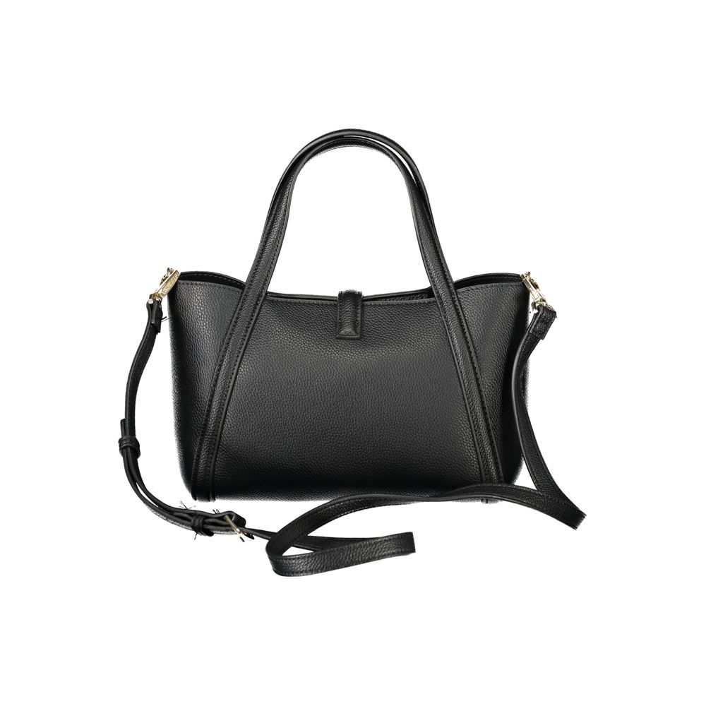 Mario Valentino Black Polyethylene Women Handbag