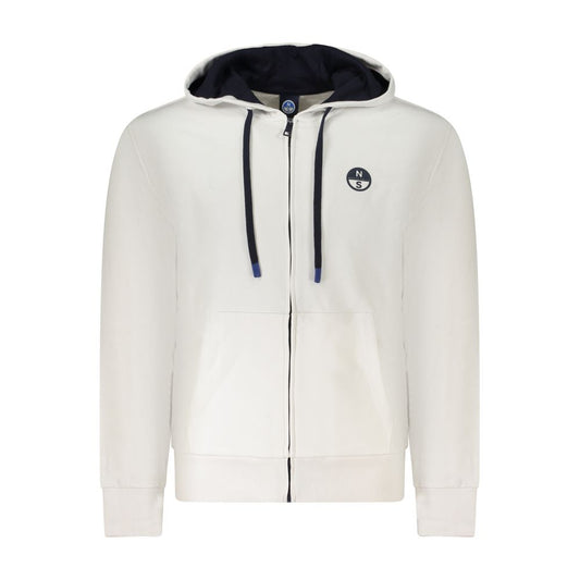 North Sails White Cotton Sweater NO-38870-S