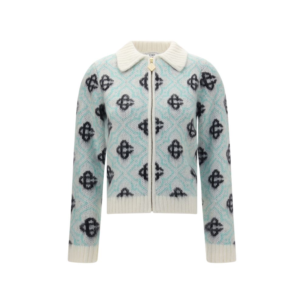 Casablanca Multicolor Merino Wool Sweatshirt