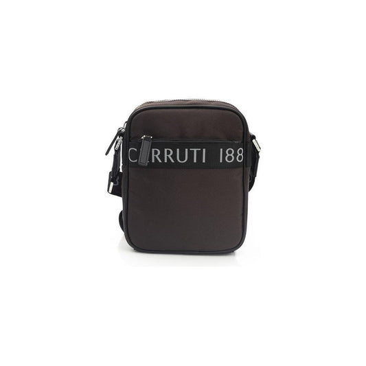 Cerruti 1881 Brown Leather Women Crossbody Bag