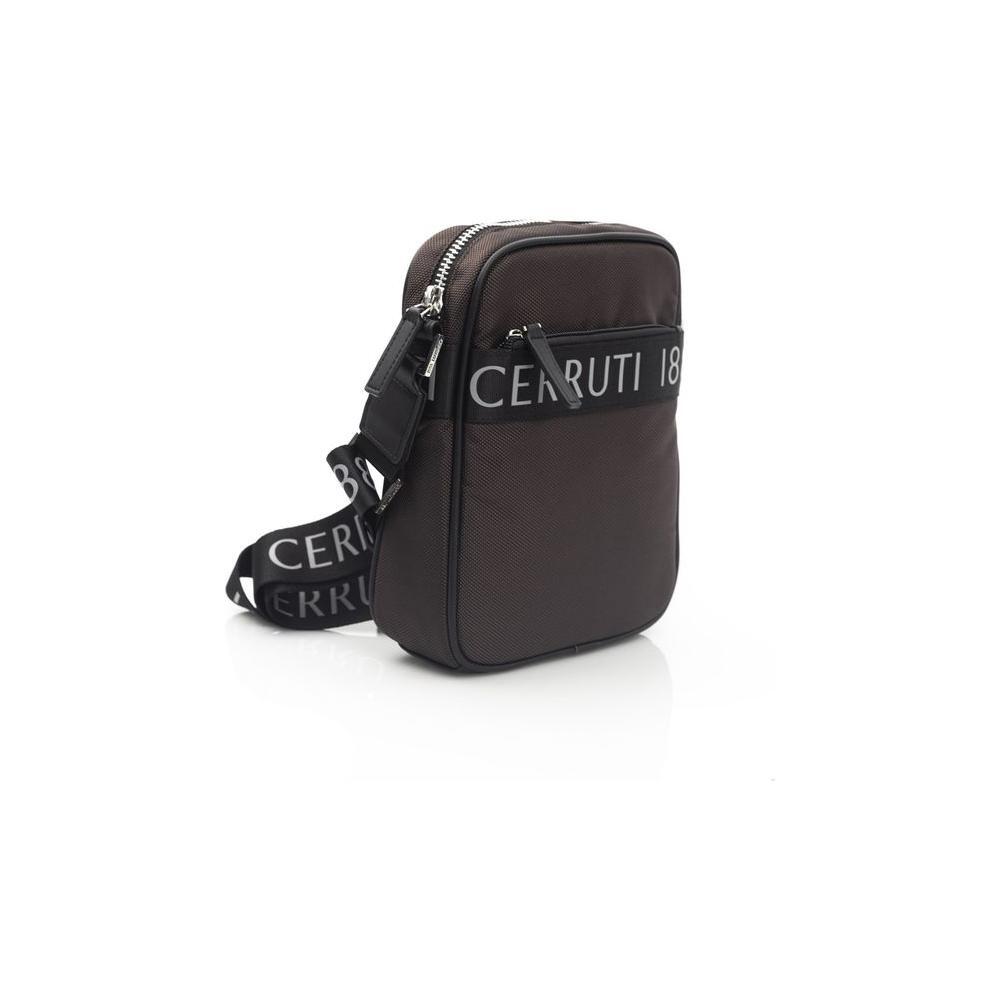 Cerruti 1881 Brown Leather Women Crossbody Bag CE-22951