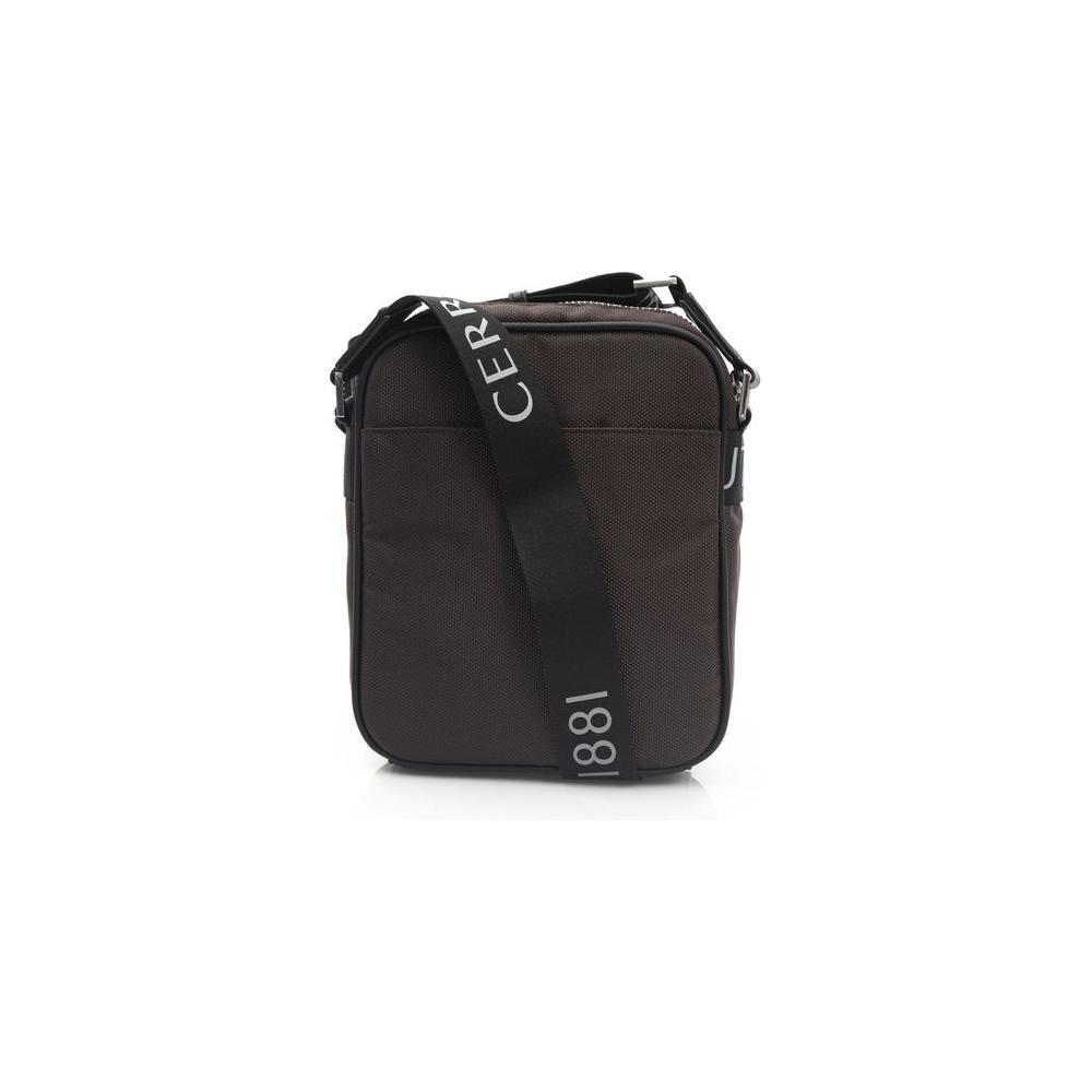 Cerruti 1881 Brown Leather Women Crossbody Bag CE-22951
