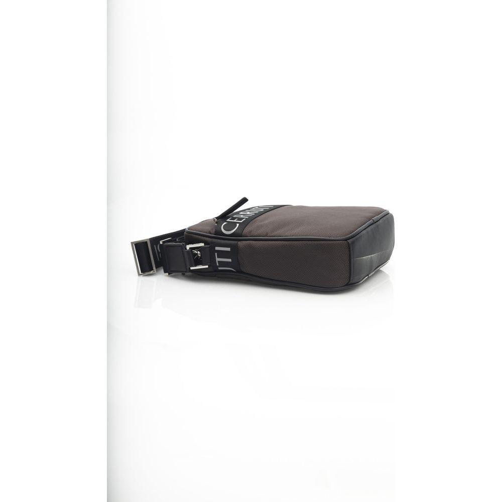 Cerruti 1881 Brown Leather Women Crossbody Bag CE-22951