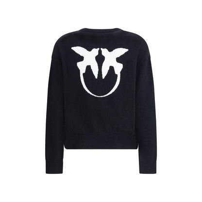 PINKO Black Wool Sweatshirt