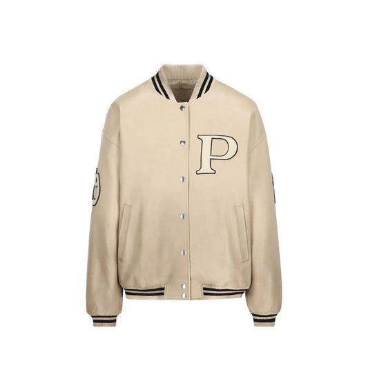 Prada Padded Leather Varsity Jacket PR-8844826607828-40