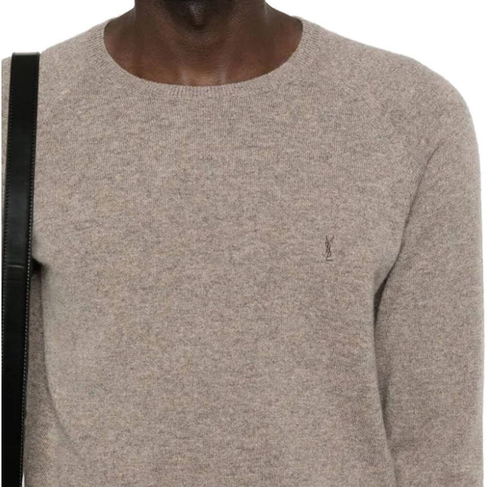 Saint Laurent Cassandre Cashmere Sweater SA-8817181622484-XL