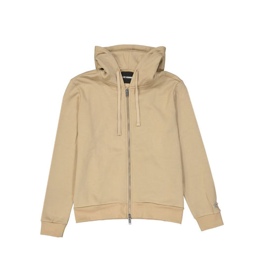 Les Hommes Beige Cotton Sweatshirt