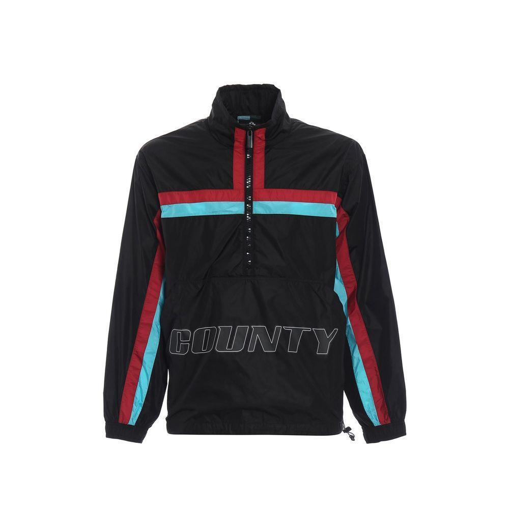 Marcelo Burlon Logo Windbreaker Jacket MA-8736471646420-L