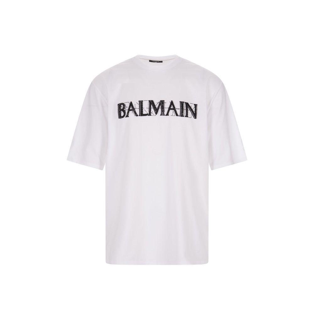 Balmain Oversize Cotton T-Shirt BA-8736273137876-L