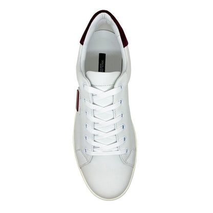 Dolce & Gabbana Logo Leather Sneakers