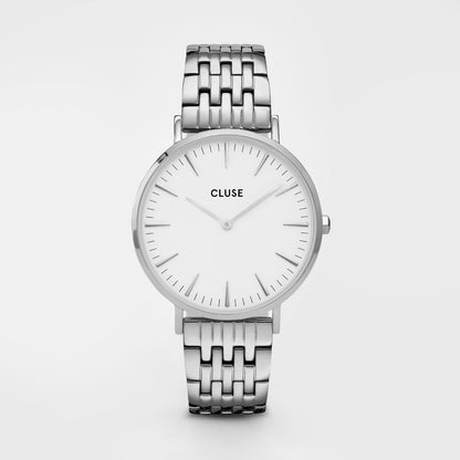 Cluse Silver Stainless Steel Watch
