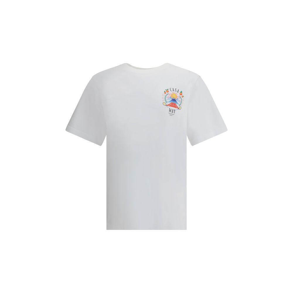 Casablanca Casa Way Mountain printed T-Shirt CA-MPF25JTS00108CASAWAYMOU-L