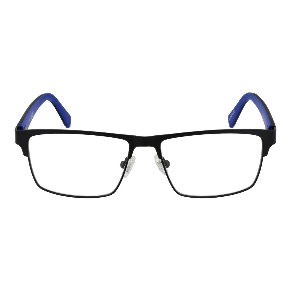 Guess Black Metal Glasses (Frames) full-rim browline style for men with demo lenses and branded case included.