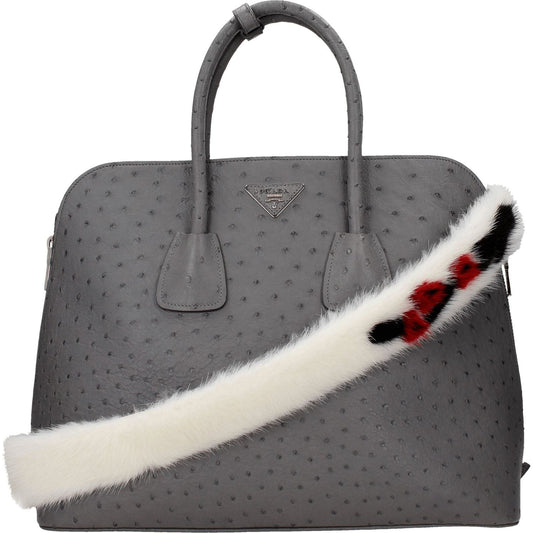 Prada White Leather Shoulder Bags PR8547139813641BT