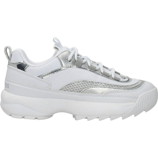 Guess White Polyethylene Chunky Sneakers GU-8547142762761-EU36/US6