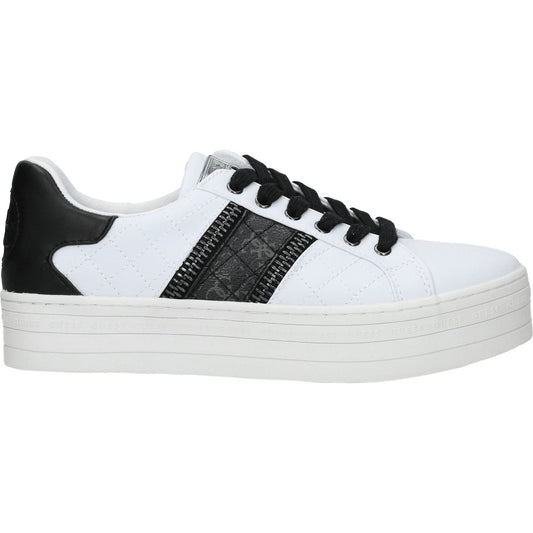 Guess White Polyethylene Platform Sneakers GU-8547144859913-EU41/US11