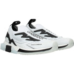 Dolce & Gabbana White Fabric Athletic Sneakers DO-8547144794377-EU35/US5