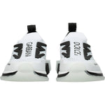 Dolce & Gabbana White Fabric Athletic Sneakers DO-8547144794377-EU35/US5