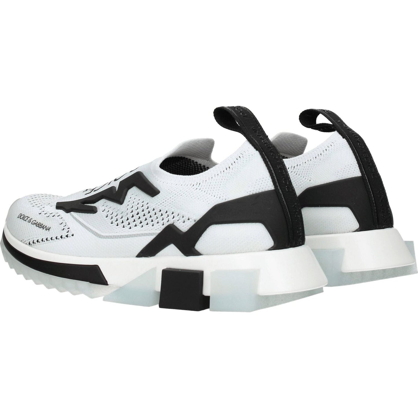 Dolce & Gabbana White Fabric Athletic Sneakers DO-8547144794377-EU35/US5