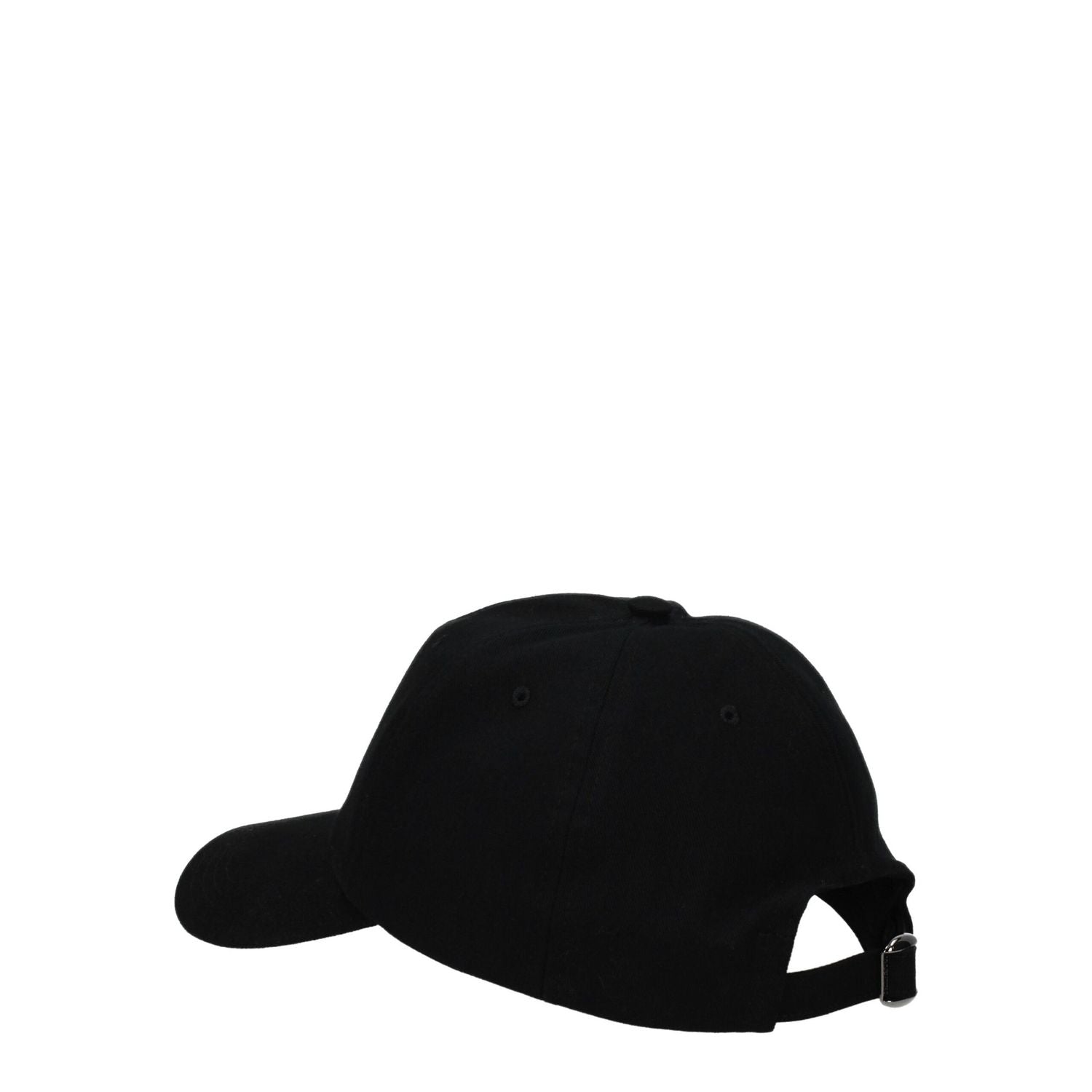 Valentino Garavani Black Cotton Cap (Baseball Hat)