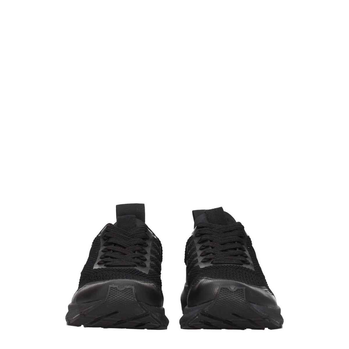 Veja Black Fabric Athletic Sneakers