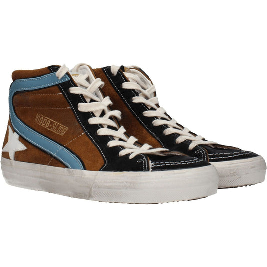 Golden Goose Brown Leather High Tops GO-8547455598857-EU40/US7