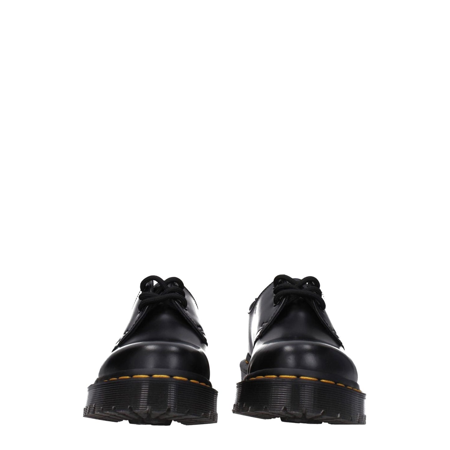 Dr. Martens Black Leather Oxfords And Derbies