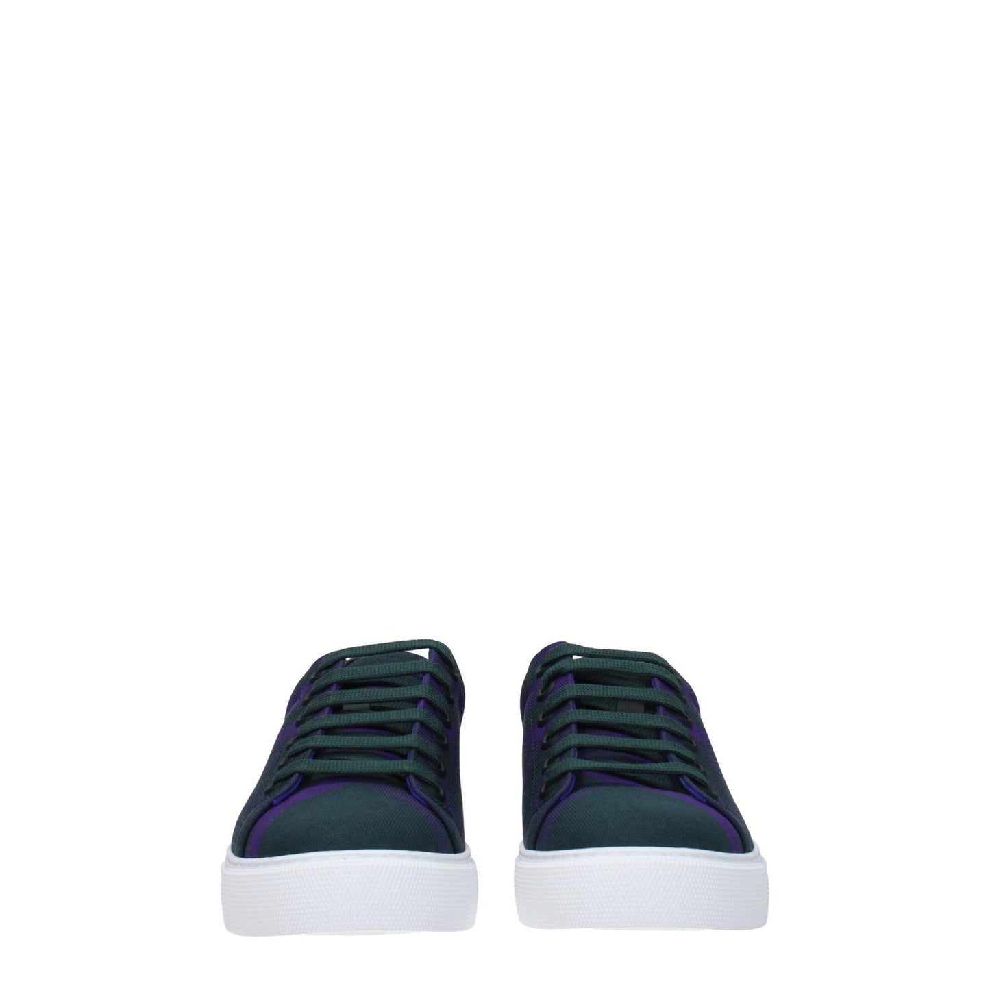 Burberry Green Fabric Sneakers
