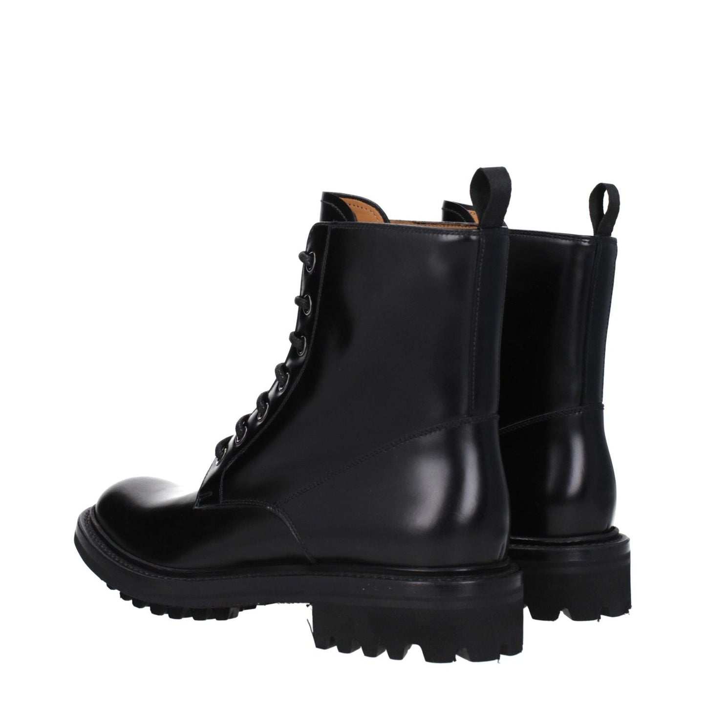 Church's Black Leather Ankle Boots