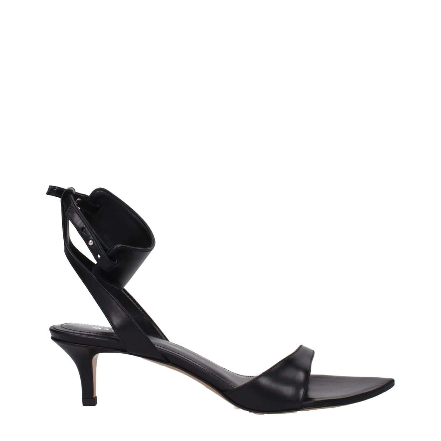 Isabel Marant Black Leather Sandals