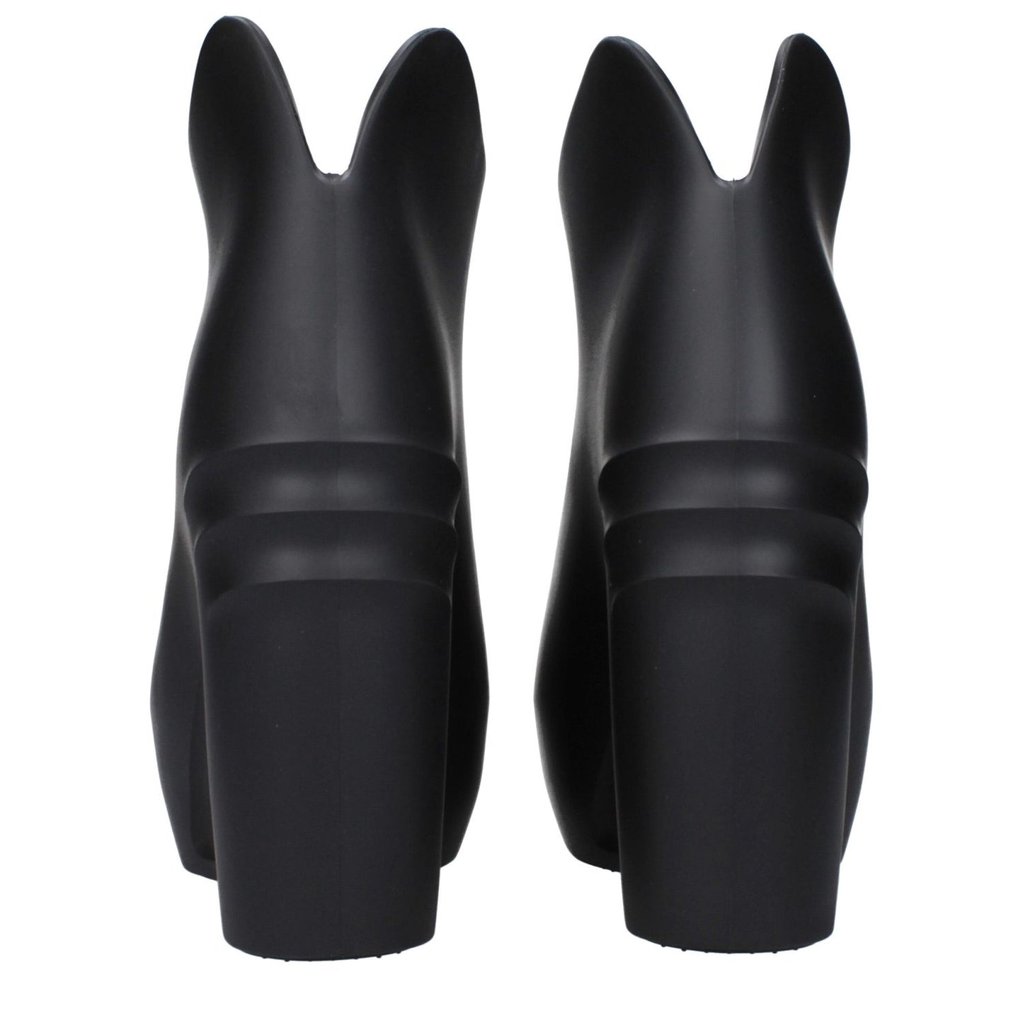 Givenchy Black Cotton Wedge Sandals