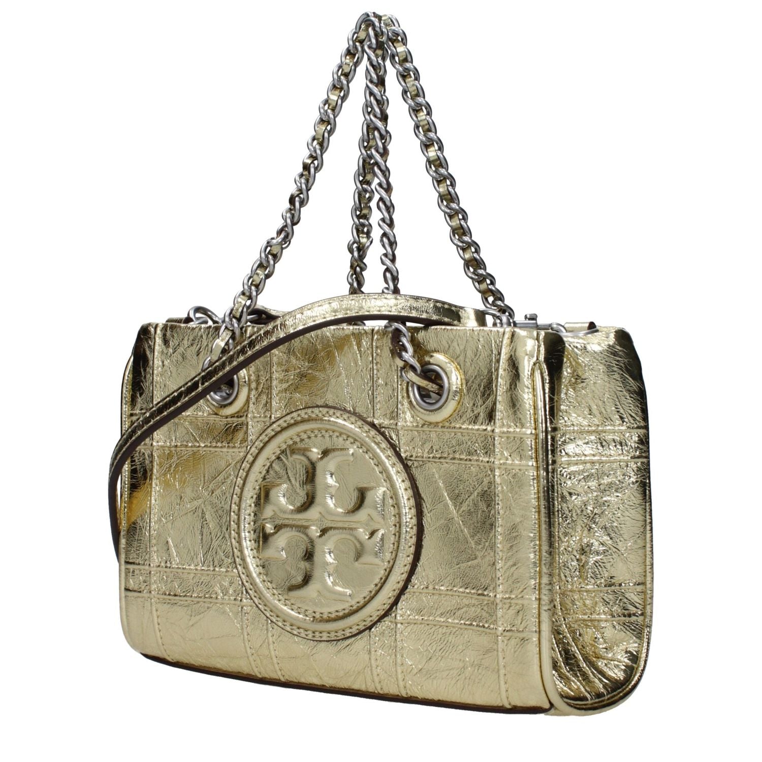 Front view with bag zipped and handles upright.