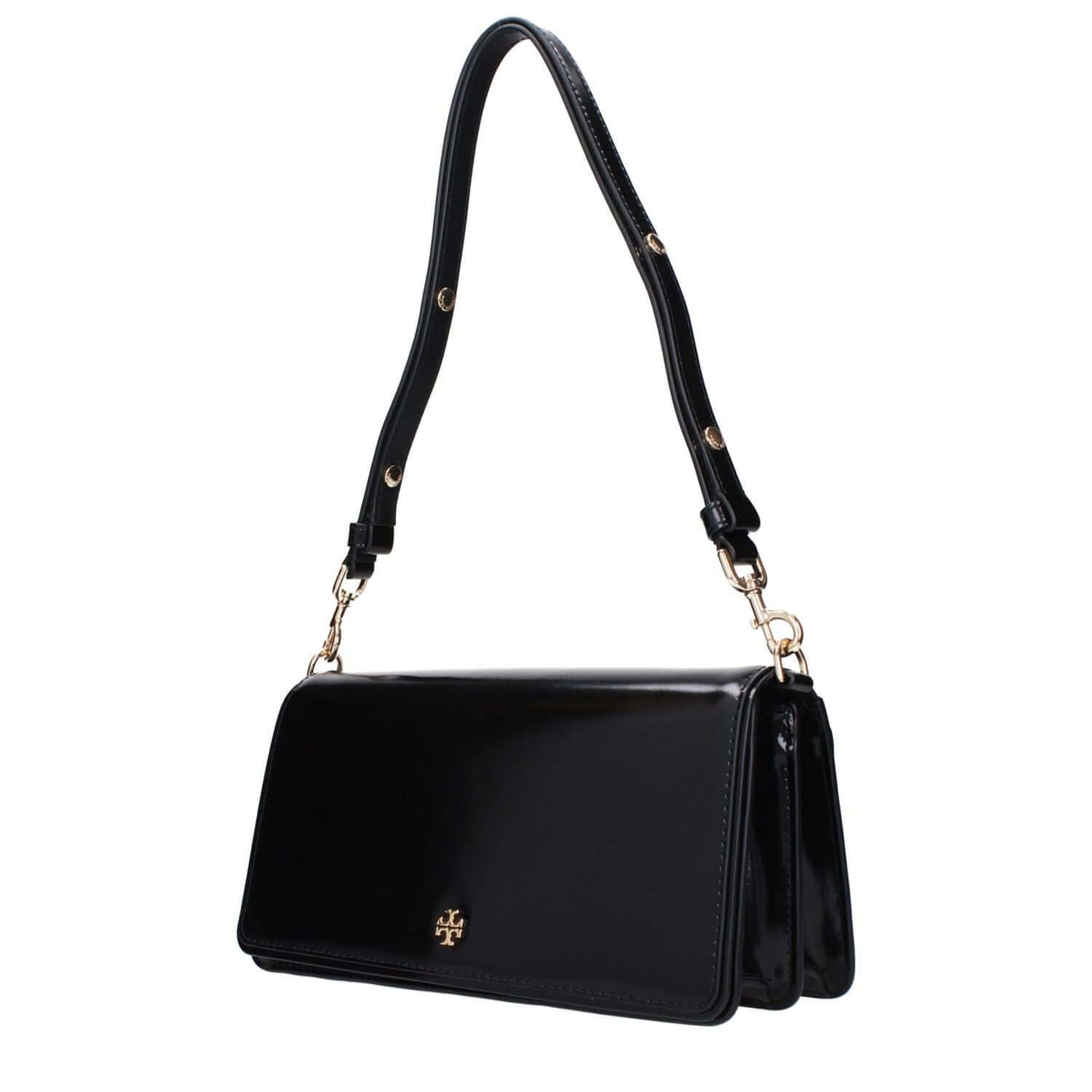 Tory Burch Black Leather Shoulder Bag