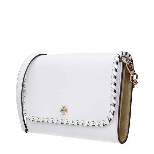 Tory Burch White Leather Clutch Bags TO15142534545673BT