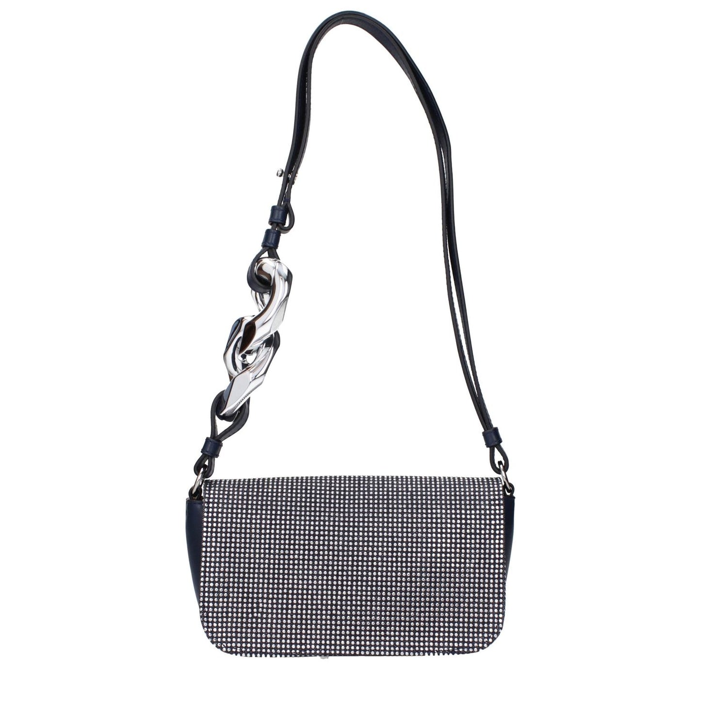 Jw Anderson Blue Fabric Shoulder Bags