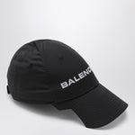 Balenciaga Black/white logo baseball cap 8343994F2B7/R_BALEN-1077_323