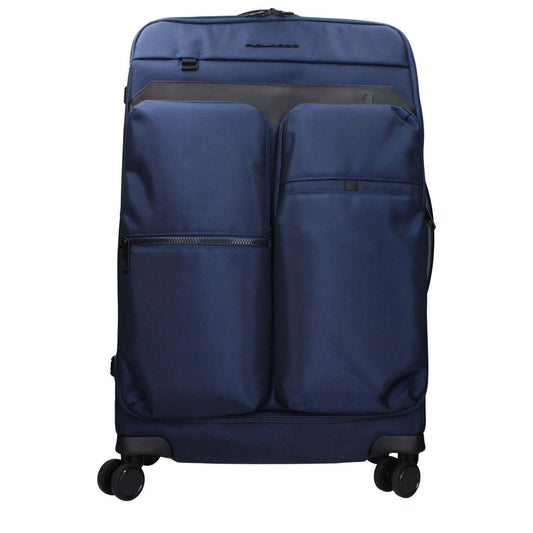 Piquadro Blue Fabric Luggage And Travel 1728,75667636384,Bags,Blue,Luggage and Travel - Bags,Men,New with tags,Piquadro