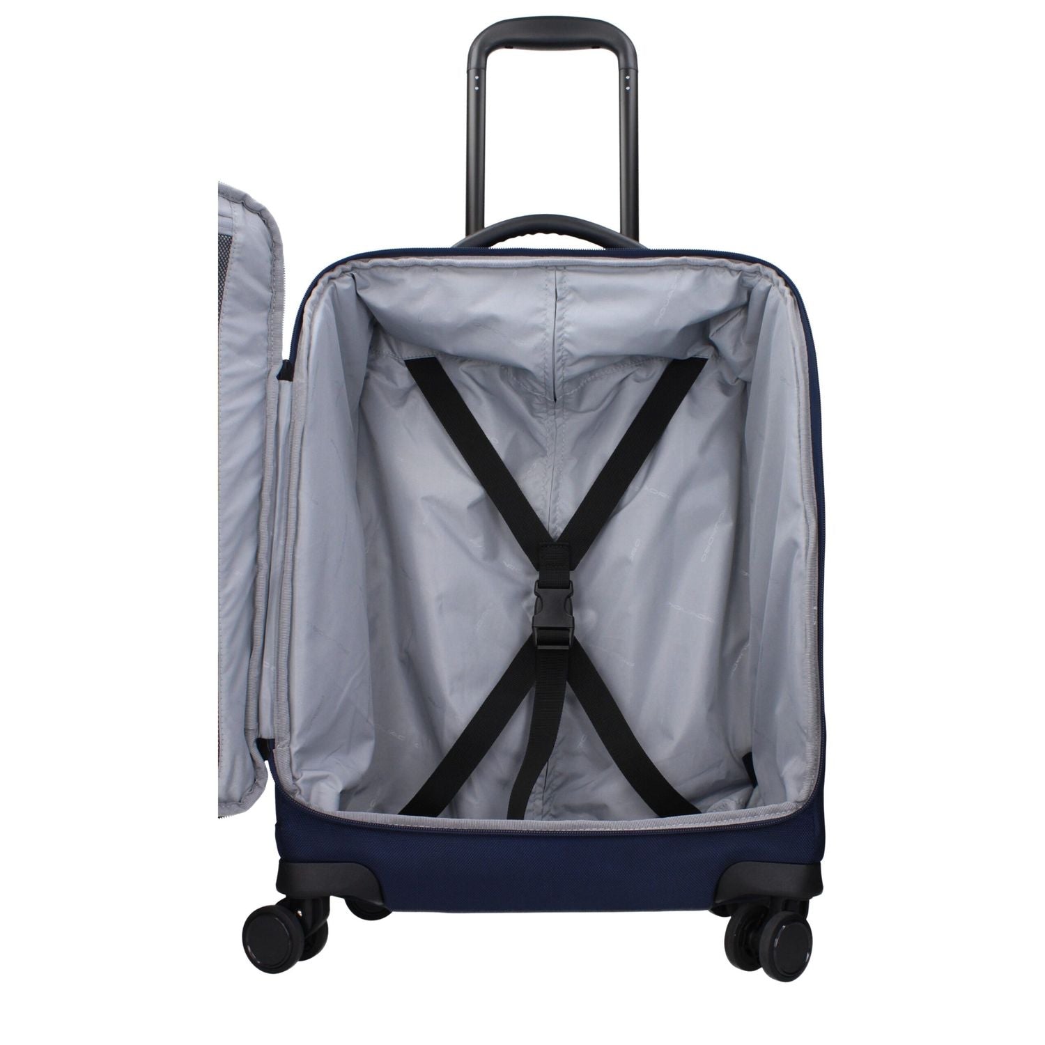 Piquadro Blue Fabric Luggage And Travel